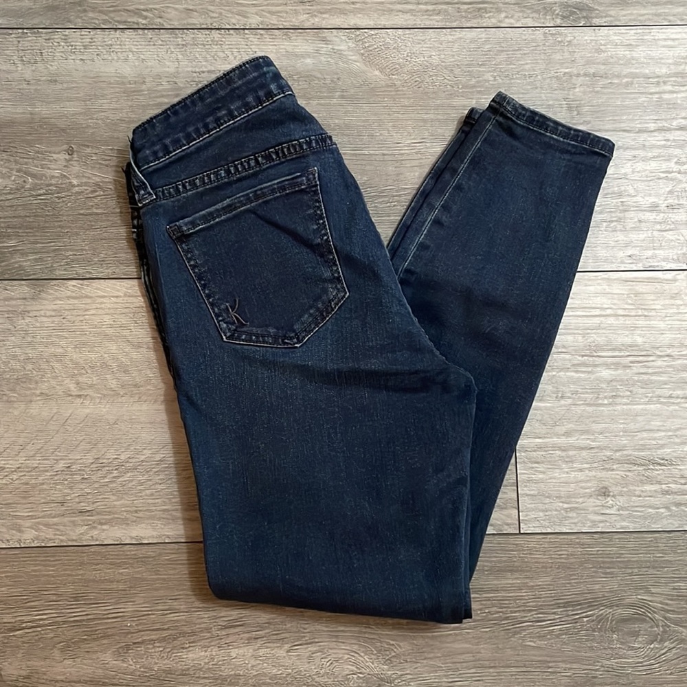 Kut from‎ Kloth, Skinny, distressed, size 6, dark denim - Picture 5 of 6